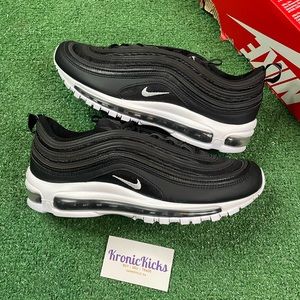 Size 10M Nike Air Max 97 White Black 921826-001